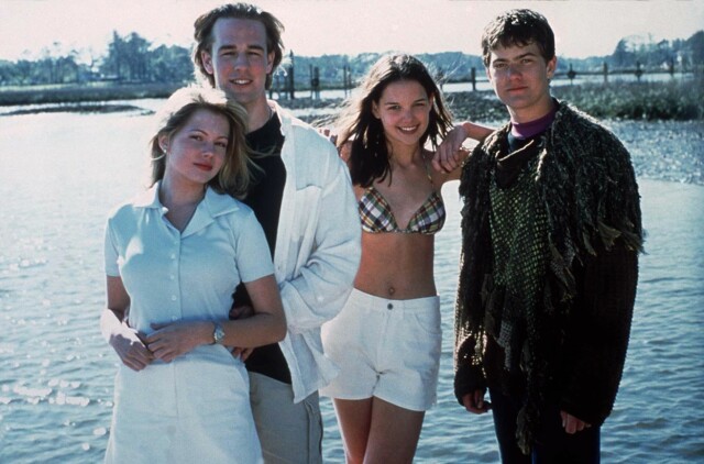 SUPERSTJERNEN: Sammen med Michelle Williams, Katie Holmes og Joshua Jackson, spilte James Van Der Beek i storsuksessen Dawson's Creek på 1990-tallet. Foto: REX/Fotos International/All Over Press SUPERSTJERNEN: Sammen med Michelle Williams, Katie Holmes og Joshua Jackson, spilte James Van Der Beek i storsuksessen Dawson's Creek på 1990-tallet. Foto: REX/Fotos International/All Over Press